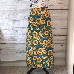 Sunflower apron